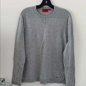 HUGO Crew Neck Knit Sweatshirt